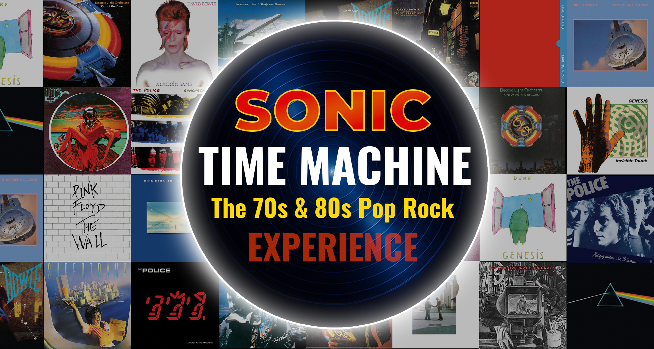 Sonic Time Machine - The 70s & 80s Pop Rock Experience