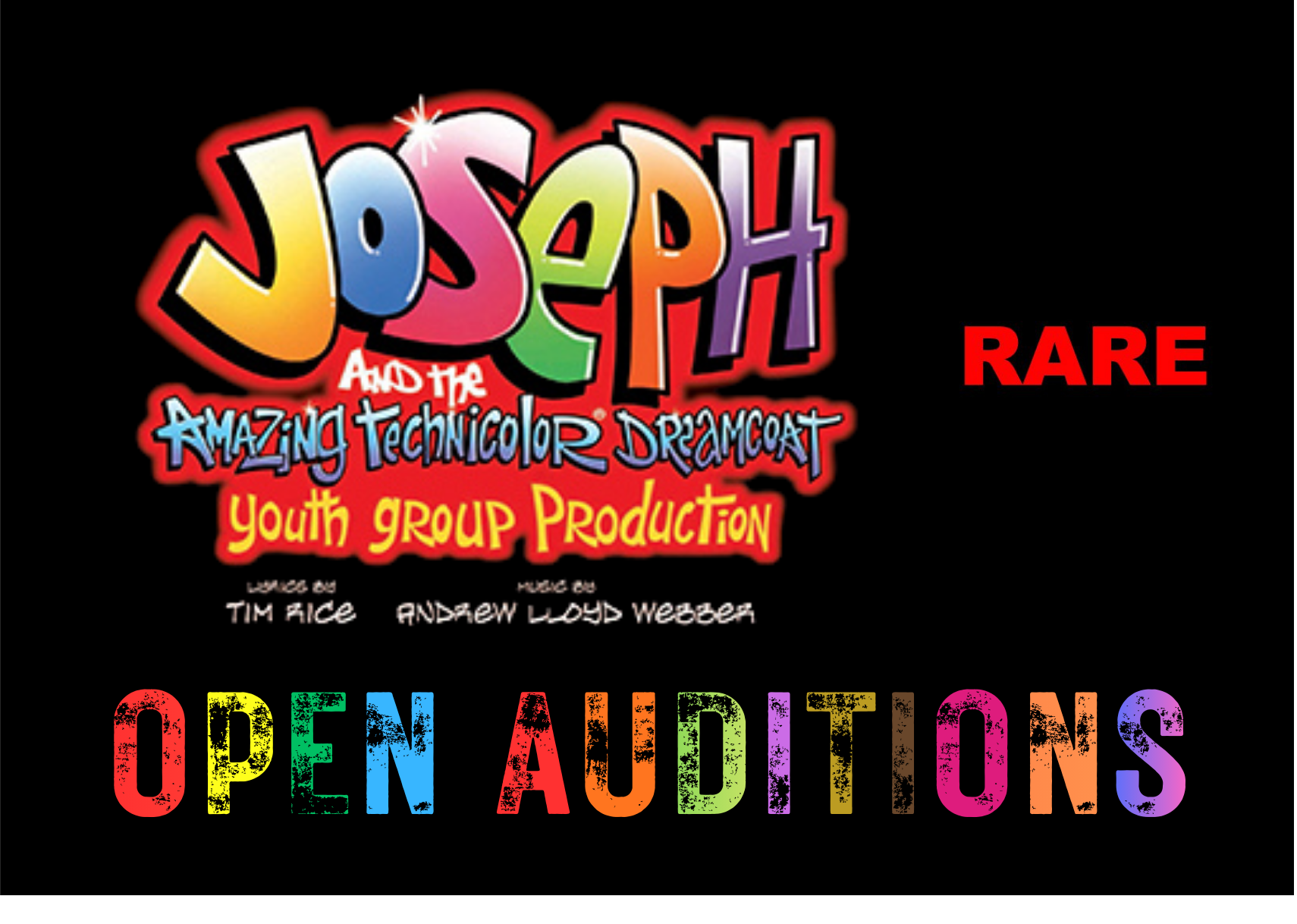 Joseph and the Amazing Technicolour Dreamcoat - Open Auditions